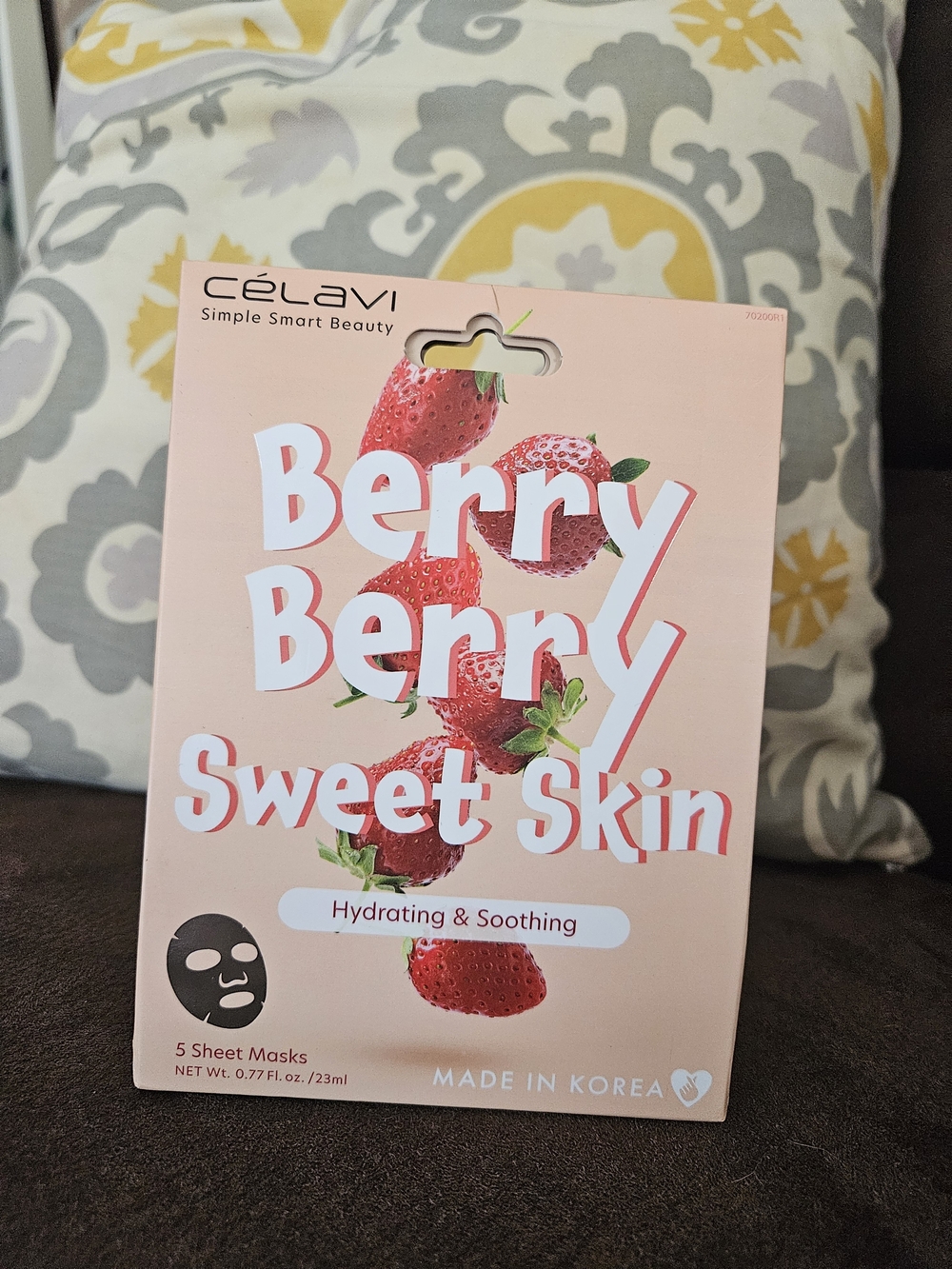 Berry Berry Sweet Skin Hydrating & Soothing Sheet Mask 5 Pack